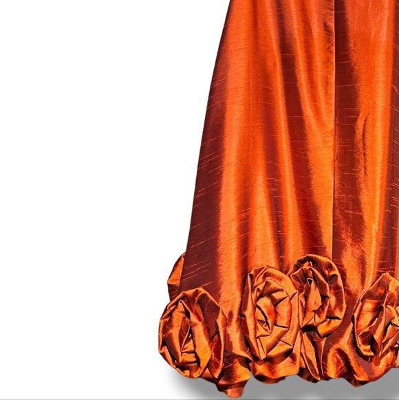 Sateen A-line dress - Picture 7 of 8